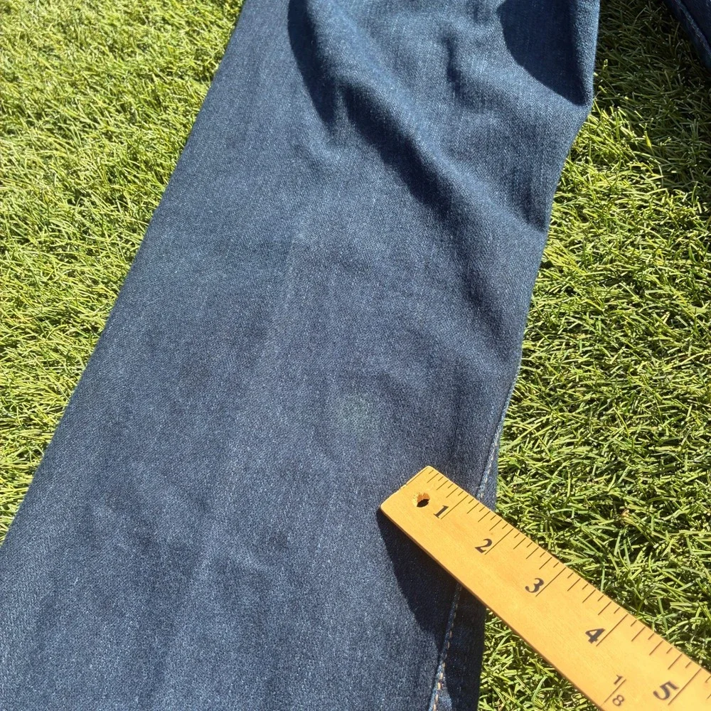 Wrangler Q-Baby Ultimate Riding Jeans Womens 5/6 29x30 Dark Wash Bootcut Denim - Picture 8 of 9